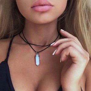 Angel Aura Quartz Choker ✨